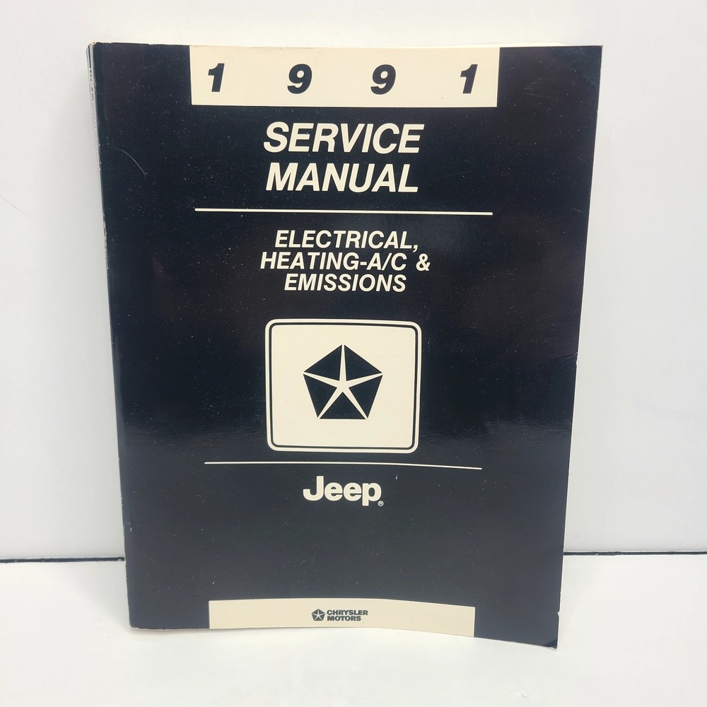 1991 Jeep‎ OEM Chrysler Service Manual Electrical, Heating-A/C & Emissions